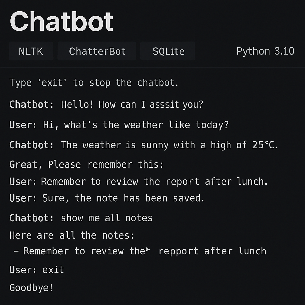 Chatbot NLP