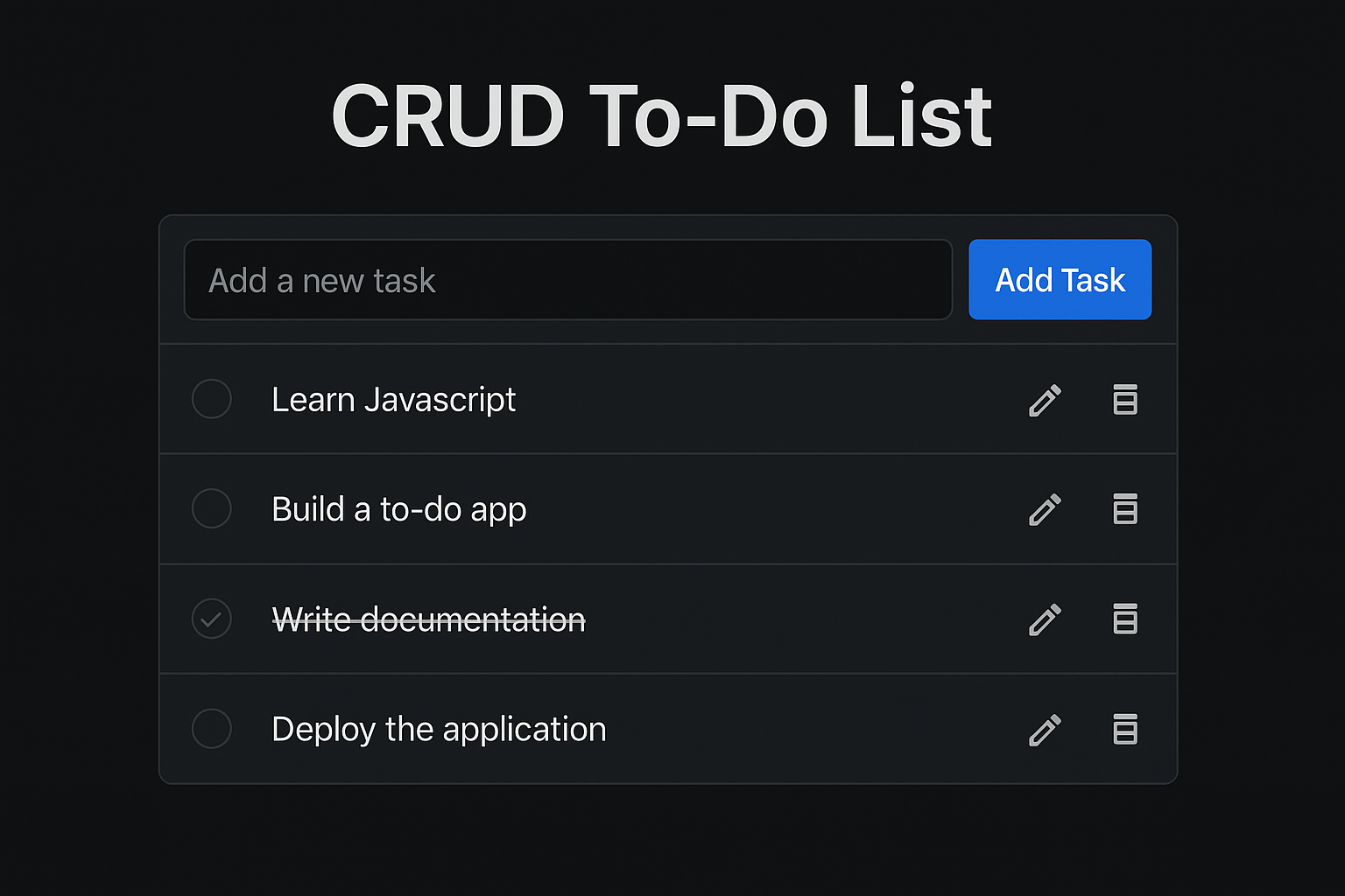  To-Do List